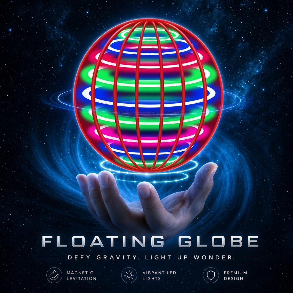 Outdoor Sport Activity - Glowing Smart Sensor Floating Ball -