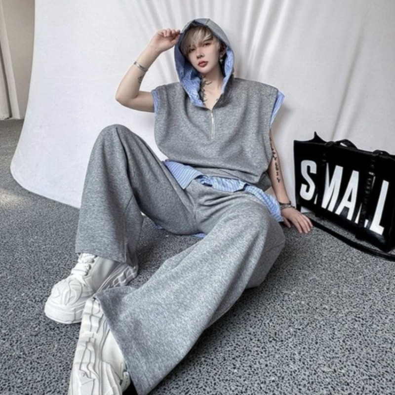 Outdoor Sports Outfit - Men Summer Loose Comfortable Trendy Sports