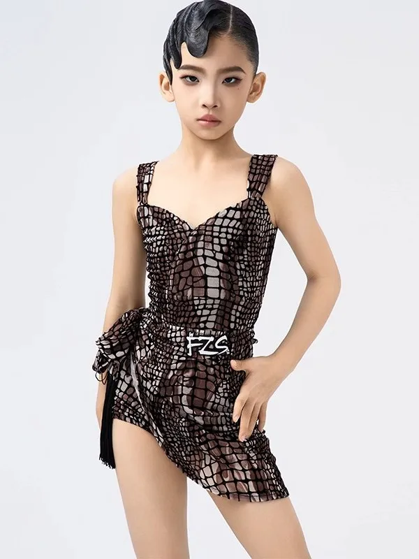 Outdoor Sports Hall - 2025 New Latin Dance Performance Dress