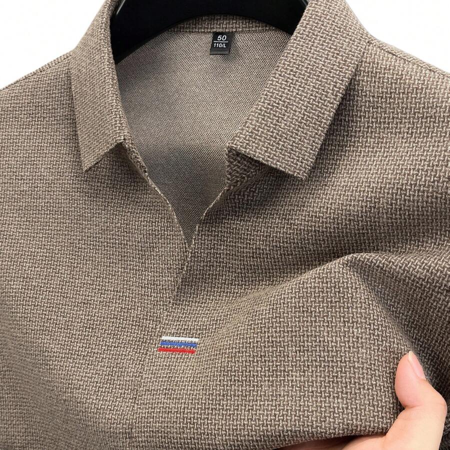 Mens Long Sleeve Shirt With Em - Polo Shirt Equestrian ulasan dan harga