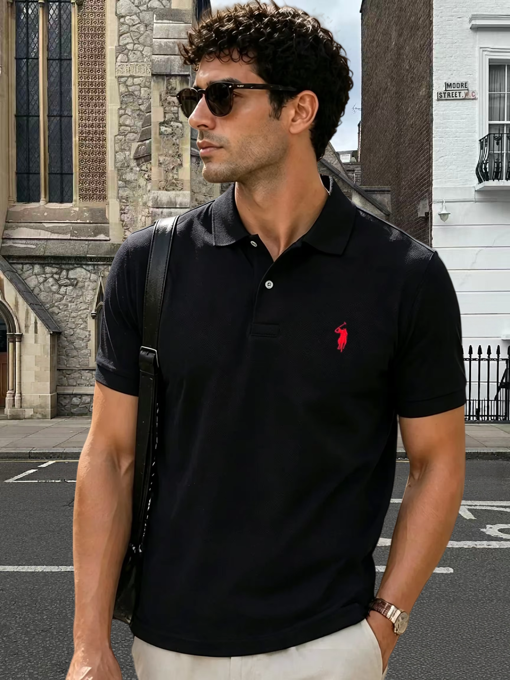 High end men 2026 outdoor spor - Polo Shirt Equestrian ulasan dan harga