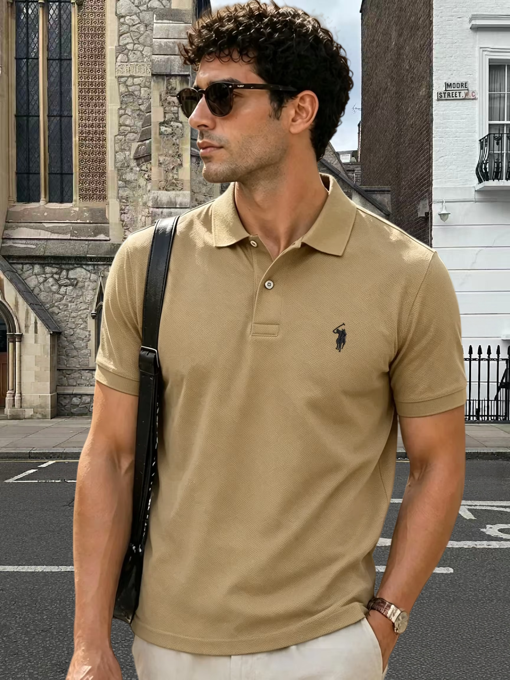 High end men 2026 outdoor spor - Polo Shirt Equestrian ulasan dan harga