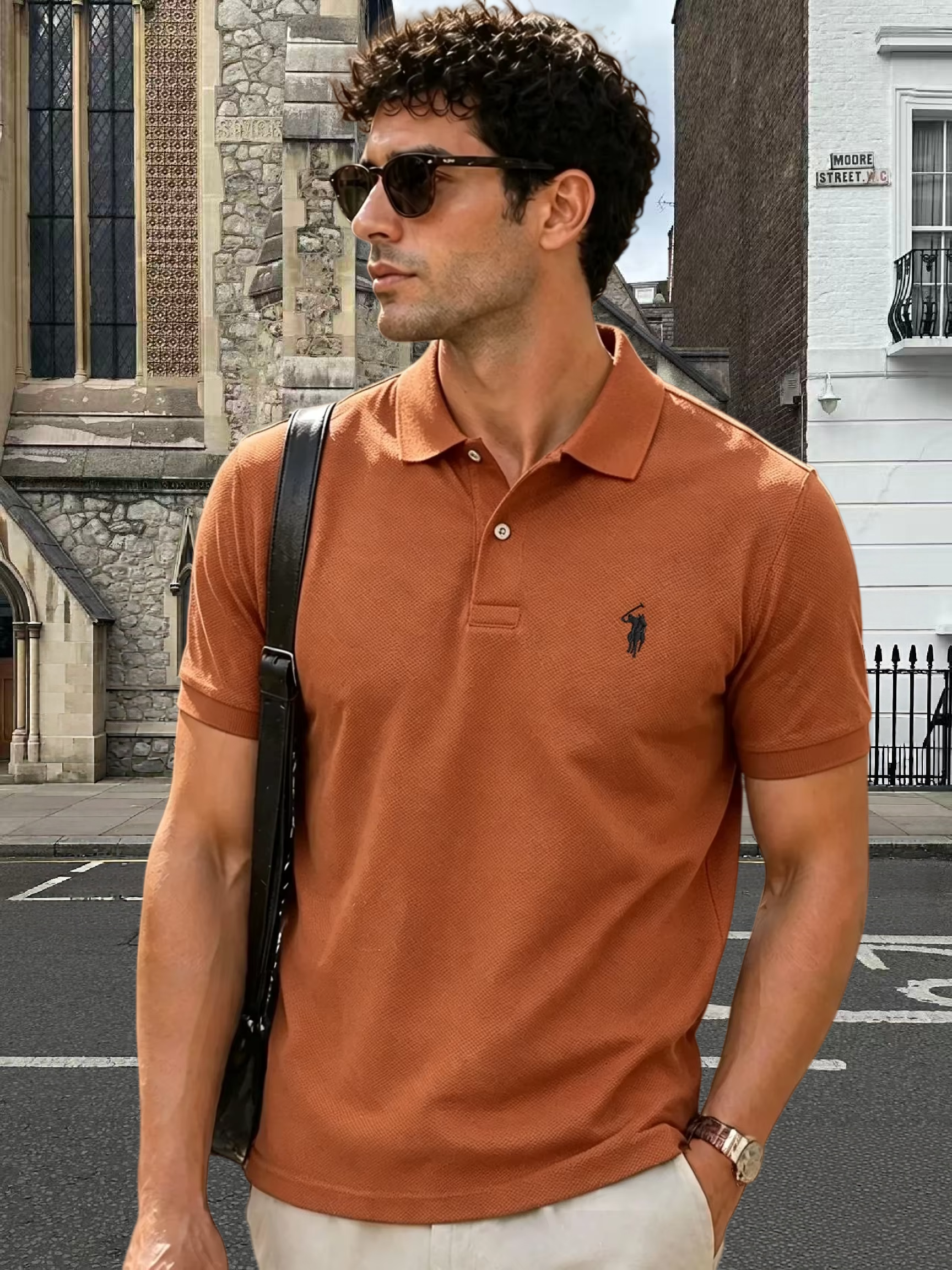 High end men 2026 outdoor spor - Polo Shirt Equestrian ulasan dan harga