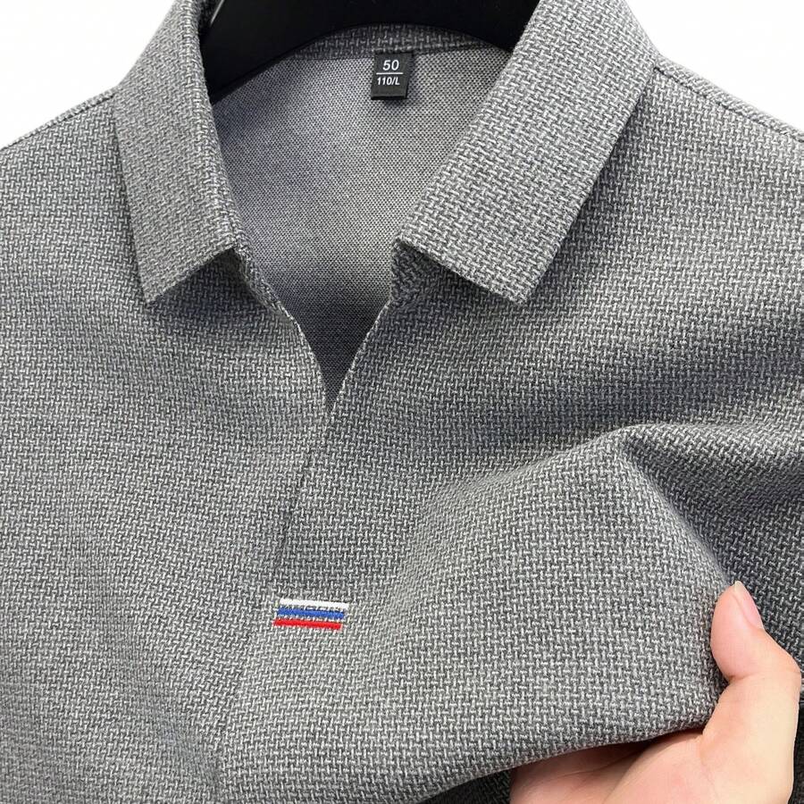 Mens Long Sleeve Shirt With Em - Polo Shirt Equestrian ulasan dan harga