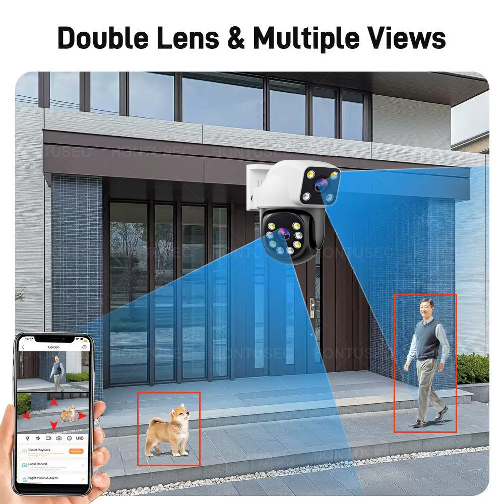 Smartlife 8MP WiFi Tuya Outdoo - Outdoor Sport Camera ulasan dan harga