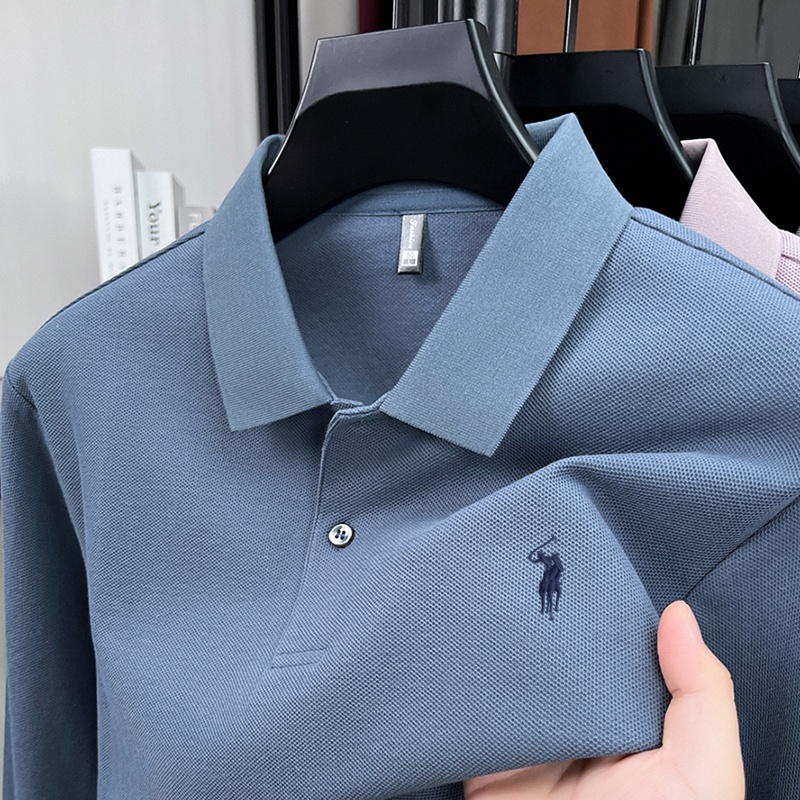 High quality men's clothing br - Polo Shirt Equestrian ulasan dan harga