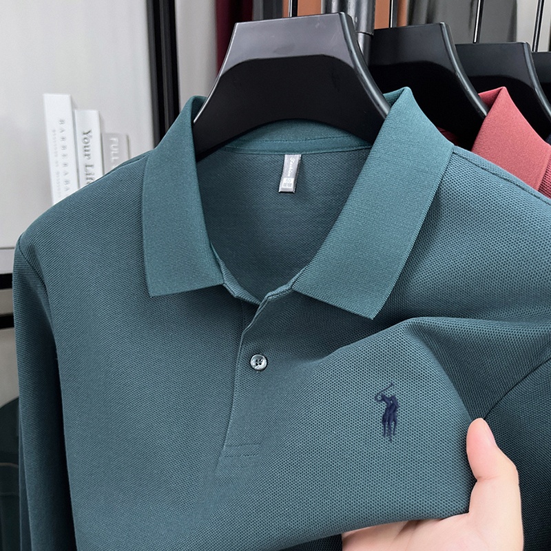 High quality men's clothing br - Polo Shirt Equestrian ulasan dan harga