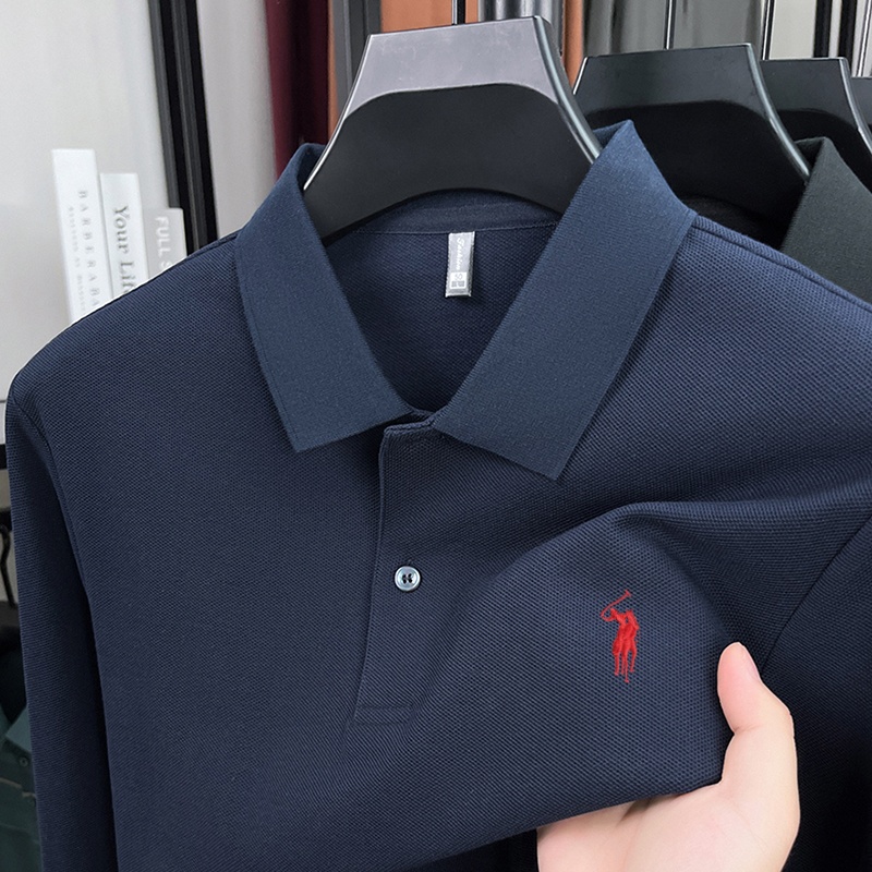 High quality men's clothing br - Polo Shirt Equestrian ulasan dan harga
