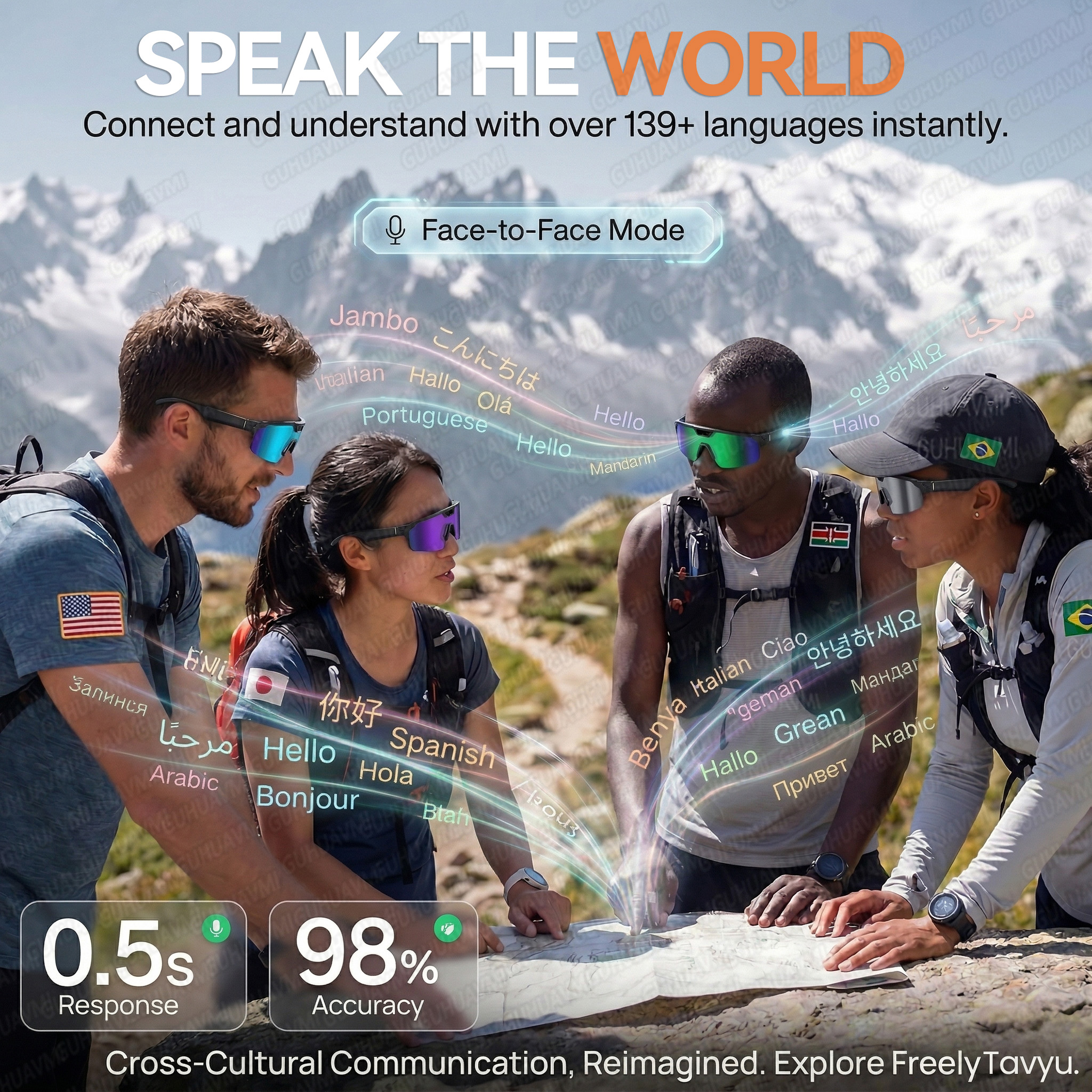 New AI Smart Glasses For Outdo - Outdoor Sport Camera ulasan dan harga