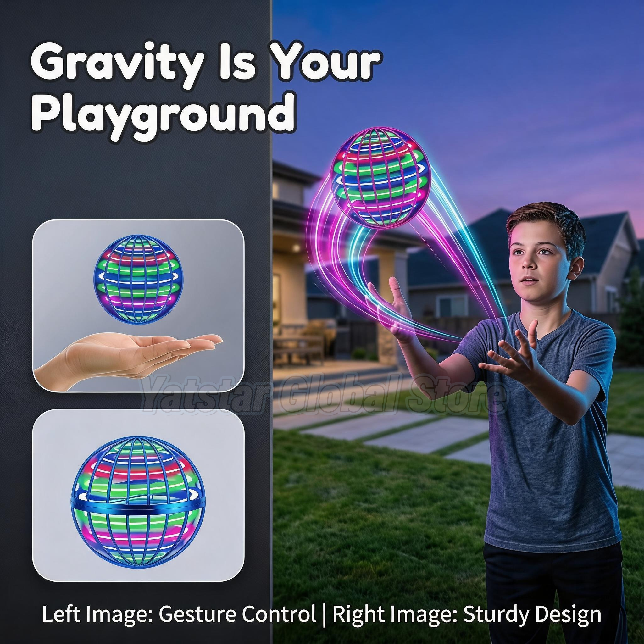 Glowing Smart Sensor Floating  - Outdoor Sport Activity ulasan dan harga