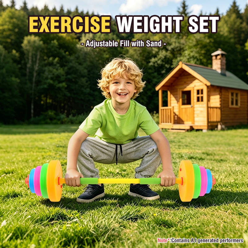 Children's Dumbbell Barbell Ad - Outdoor Sport Jas ulasan dan harga