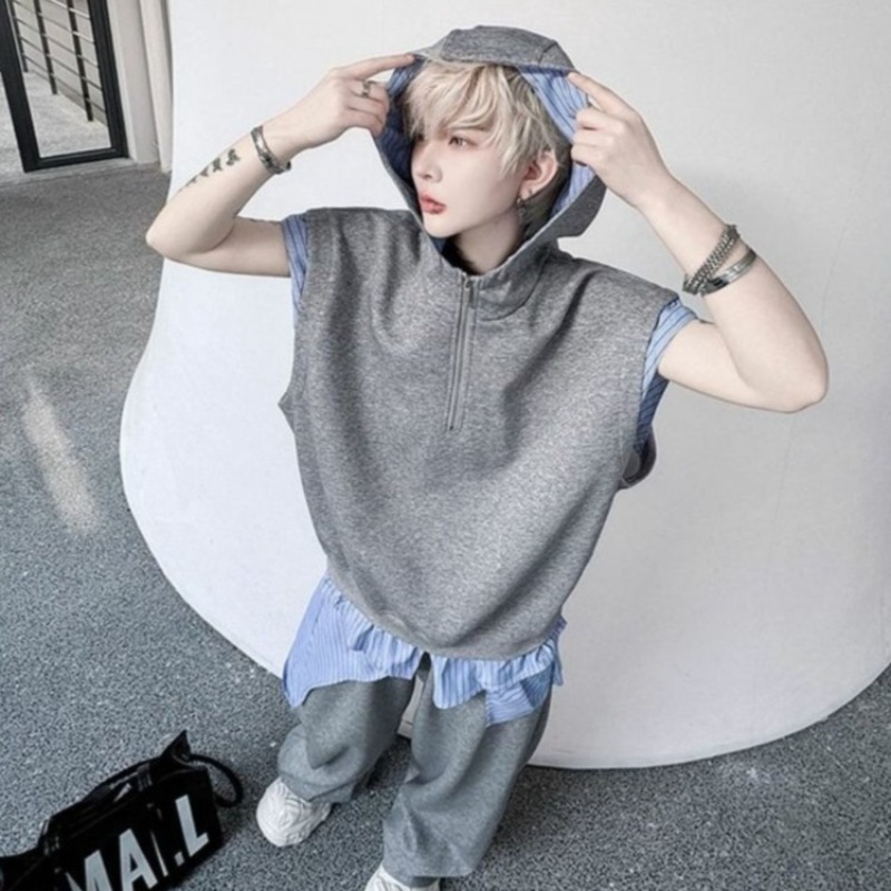 Men Summer Loose Comfortable T - Outdoor Sports Outfit ulasan dan harga