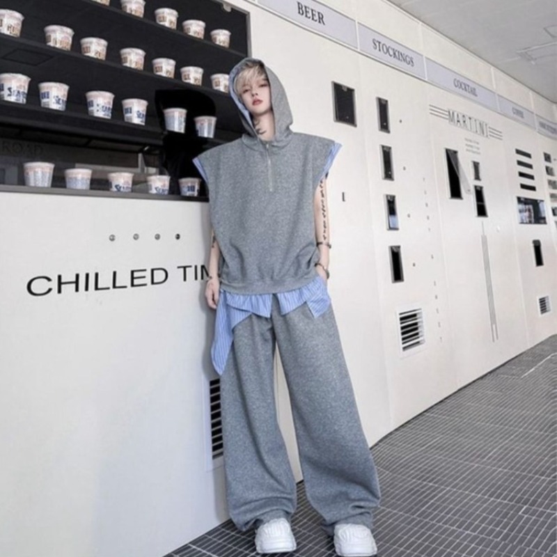 Men Summer Loose Comfortable T - Outdoor Sports Outfit ulasan dan harga