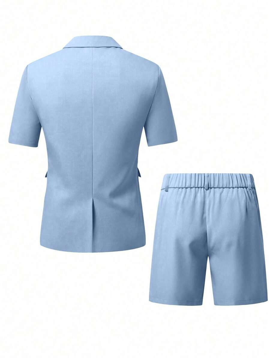 Mode Men's Summer Short-Sleeve - Outdoor Sports Outfit ulasan dan harga